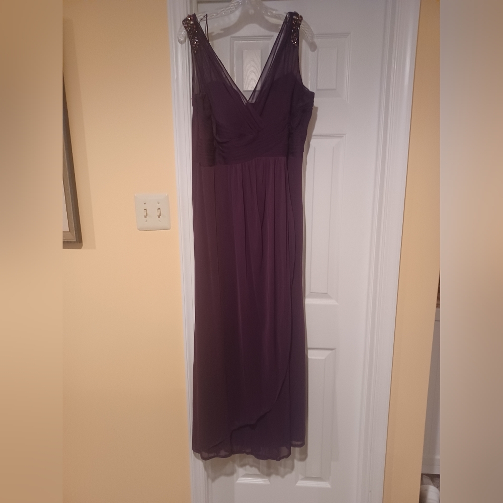 Purple Evening Dress